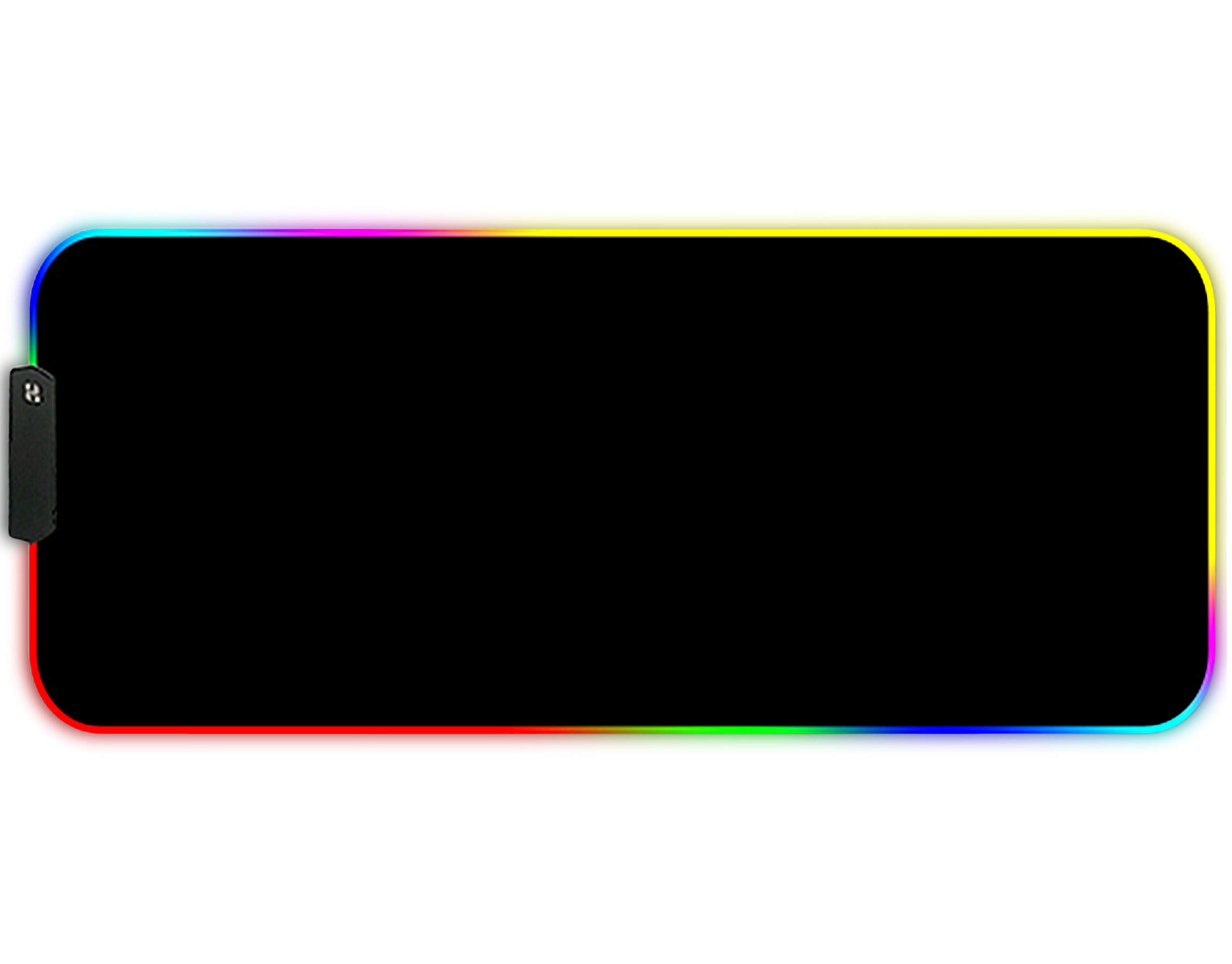 DORRISO RGB Gaming Mouse Pads XXL Large Mat 900x400x3mm Mousepad Anti-slip Rubber Base Computer Keyboard Mice Mat for PC Laptop Desk Gaming Mouse Mats Black