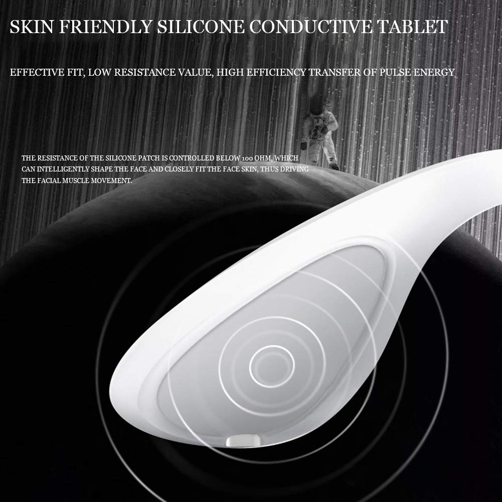 Froomer V-Face Shaping Massager Intelligent Face Lifting Instrument Beauty Double Chin Firm Lift Up Slimming Thining Moisturizing Vibration Facial Instrument,USB Charging: Beauty
