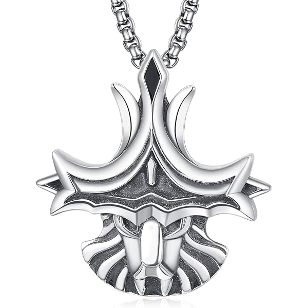 lion ページ Sideways Crosses .925 Sterling Silver Textured Lion Pendant