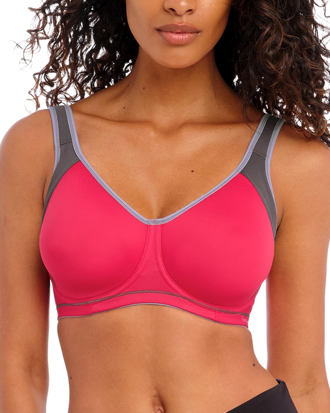 Photo 1 of Freya Women's Active Underwire Moulded Sports Bra, Hot Crimson, 36DD