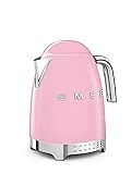 Smeg 50's Retro 7 Cup Stainless Steel Variable