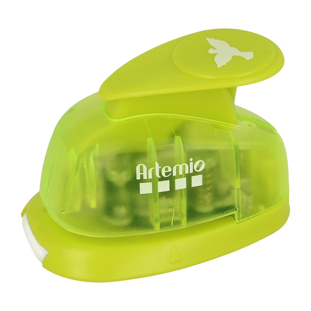 Artemio 1.6 cm Small Dove Lever Punch, Green