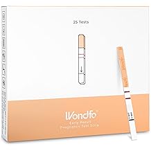 Wondfo Early Result Pregnancy Test Strips - Get Results 6 Days Sooner Than Missed Period-Sensitive and high-Accuracy HCG Test