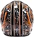 Typhoon Adult ATV MX Helmet Goggles Gloves Gear Combo Matte Orange w/Orange (Medium)