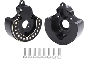 FACCNOY Brass Rear Portal Cover Low Offset Heavy Weights for Vanquish 1/10 VRD Rock Crawler VS4-10 F10 Phoenix Upgrade