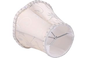 FOMIYES Lamp Shades for Table Lamps: Chandelier Lamp Shade Fabric Cloth Clip on Light Shade Lamp Cover Drum Shade Lampshade B