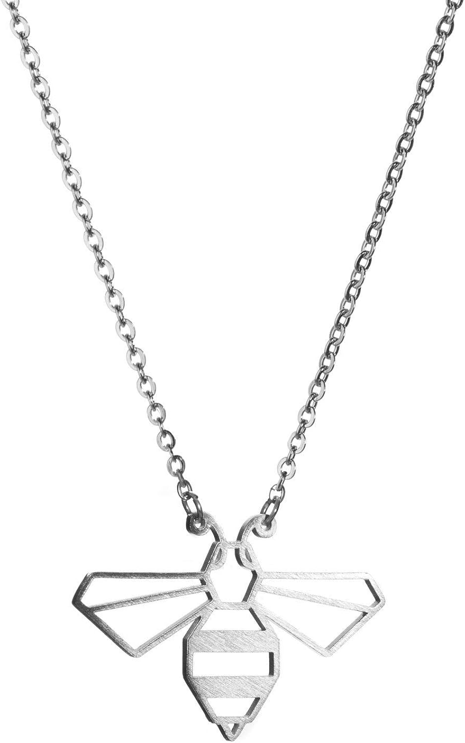 La Menagerie Biene Silber, Origami-Schmuck & versilberte geometrische