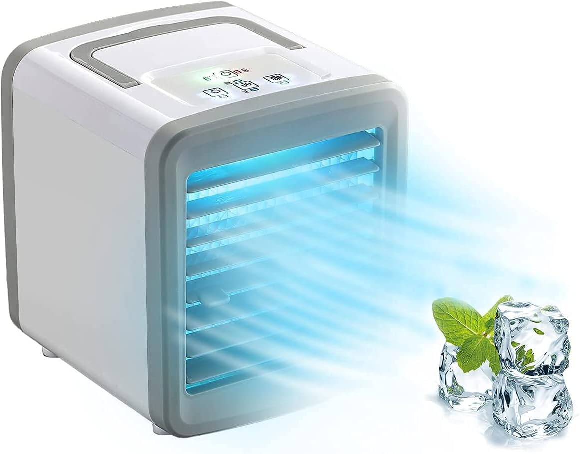 Portable Air Conditioner, Air Conditioner Mini Air Conditioner Dehumidifier Portable Air Conditioner, Mini Air Conditioner For Office And Home Outdoor Use, Small Air Conditioner With