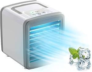 Portable Air Conditioner, Air Conditioner Mini Air Conditioner Dehumidifier Portable Air Conditioner, Mini Air Conditioner For Office And Home Outdoor Use, Small Air Conditioner With