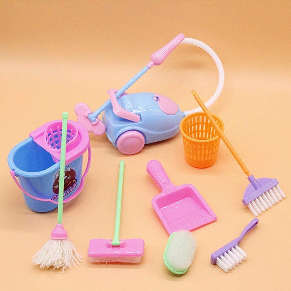 SHEMIQI Artículos para la Limpieza de Muebles de la casa de muñecas Artículos para el hogar de la muñeca Al Azar: Amazon.com.mx: Hogar y Cocina