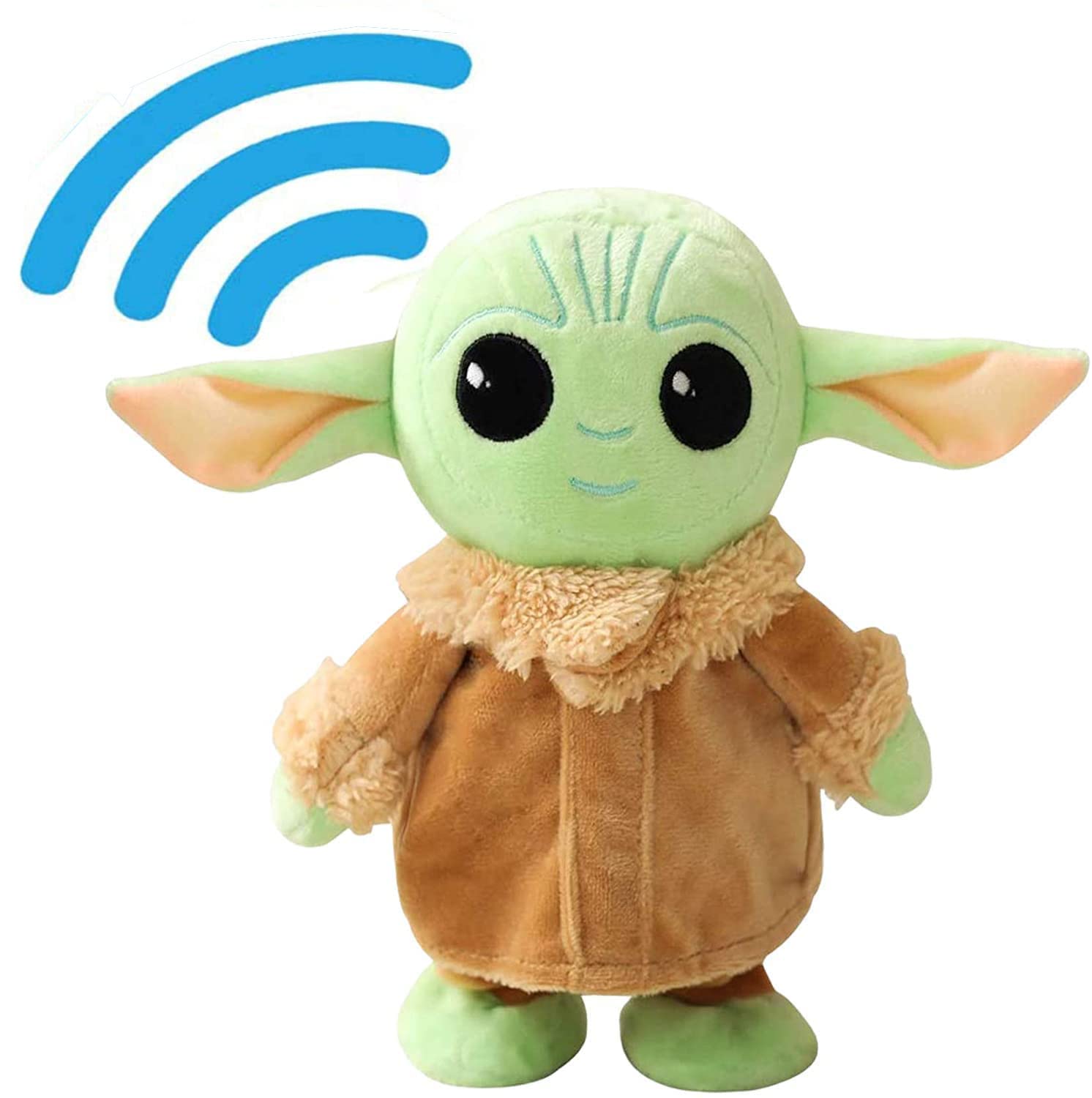 Photo 1 of PAZATAO Talking Baby Yoda 7.8 Inch,Walking Baby Yoda and Toy Repeats What You Say Plush Animal Toy Electronic Toy for Boys,Girls,Stuffed Animal,Baby Doll for Kids Gifts (Baby Yoda)