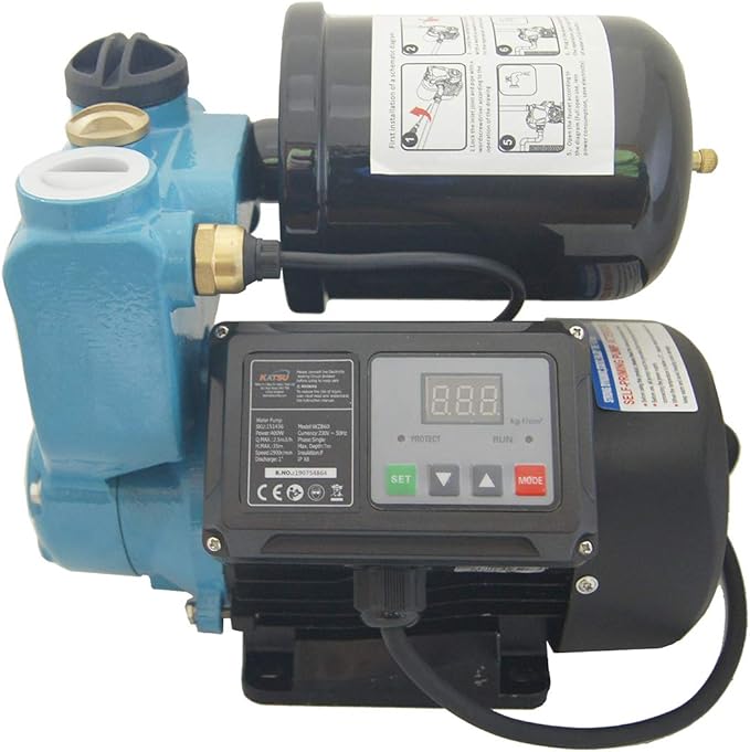 KATSU® Full Automatic Self Priming Water Booster Pump 370W Amazon.co