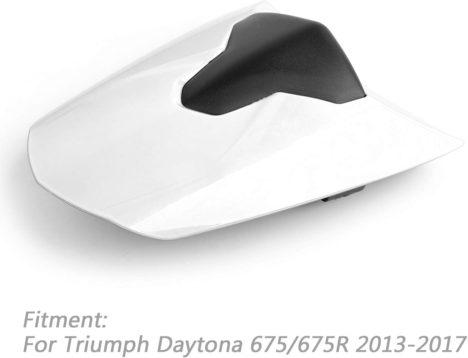 Artudatech Housse de si/&egrave;ge arri/&egrave;re pour moto Trium-ph Day-tona 675 675R 2013-2017