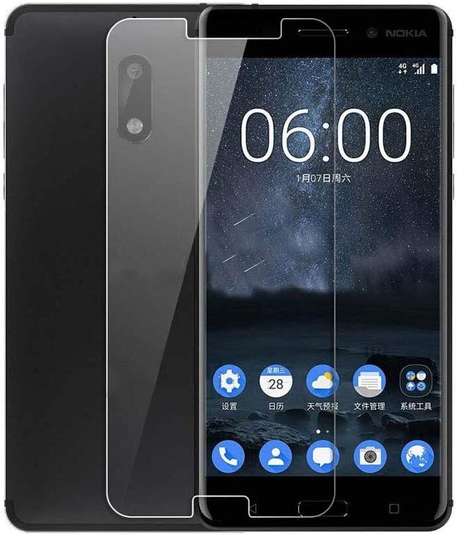 Tempered Glass Mobile Phone Screen Protector Film Compatible With Nokia 8