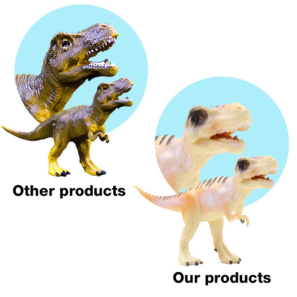 3 otters Dinosaur Toy Set, 12PCS 6\