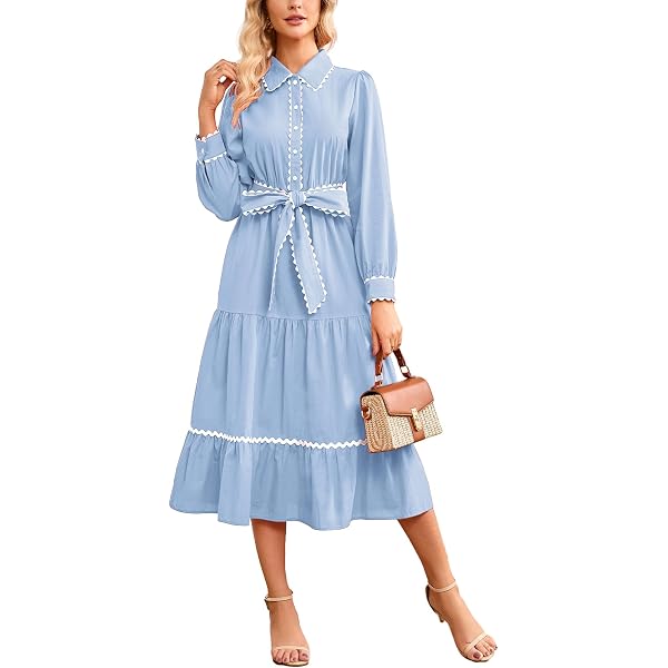 R&M Richards Women's Cascade Wrap Dress with V-Neck & O-Ring Rhinestone  Buckle, Work to Weekend Short Sleeve Flowy Silhouette at Amazon Women's  Clothing store