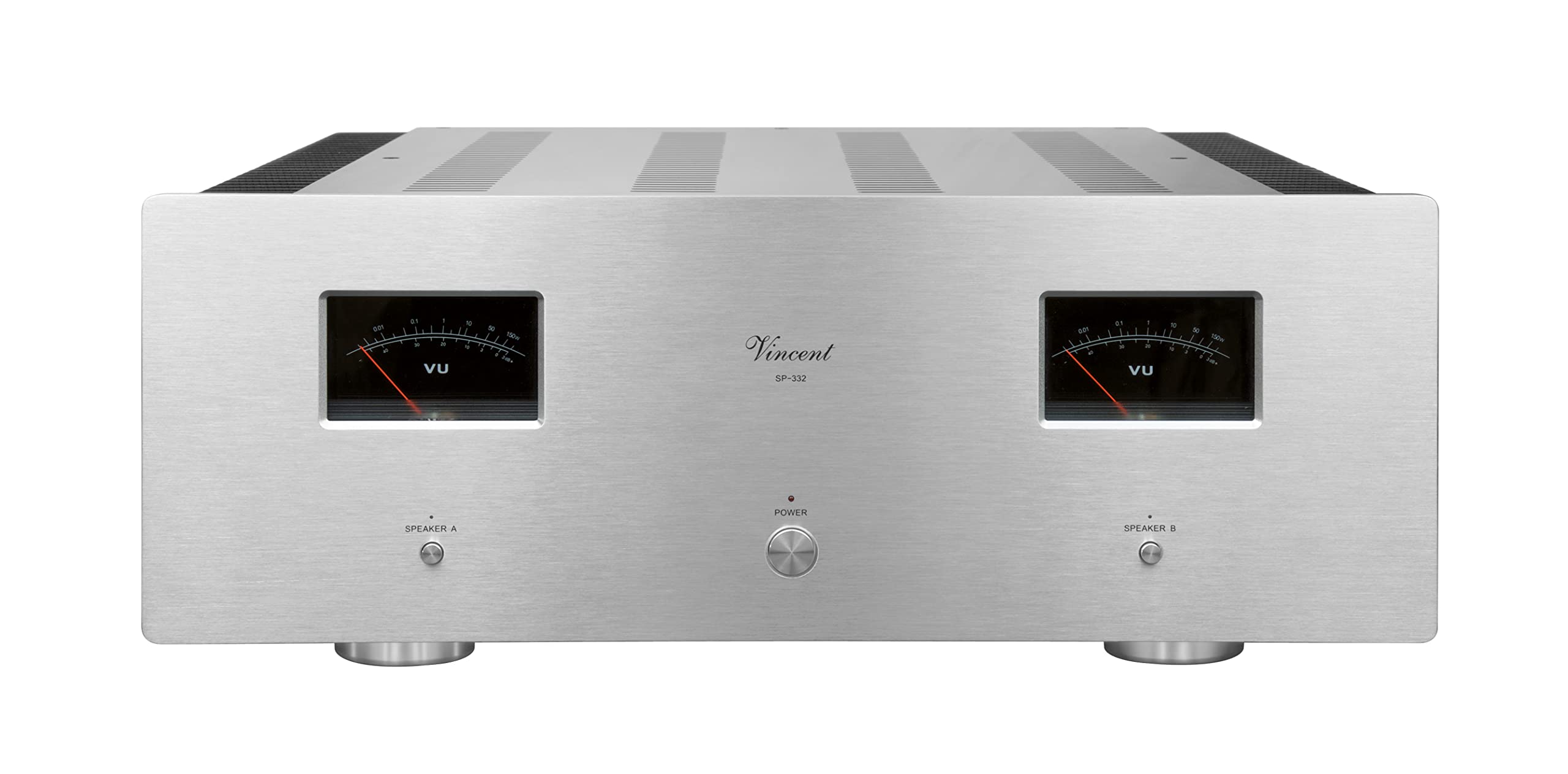 Vincent Audio SP 332 Hybrid Power Amplifier - Silver