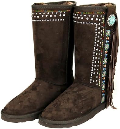 turquoise winter boots