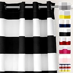 DriftAway Mia Stripe Room Darkening Grommet Unlined