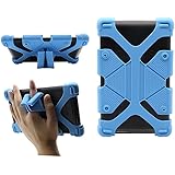 CHINFAI Universal 7 inch Tablet Case Shockproof Silicone Stand Cover for All Versions RCA Voyager 7" (2016, 2017) / Samsung Galaxy Tab 3/4/A/E Lite 7" / Google Nexus MatrixPad Z1 7" and More, Blue