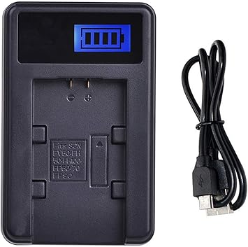 Amazon Com Lcd Usb Battery Charger For Sony Np Fv30 Np Fv50 Np Fv50a Np Fv70 Np Fv70a Np Fv100 Np Fv100a Infolithium V Series Camera Photo
