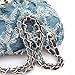Dasein Women's Designer Quilted Crossbody Bags Twist Lock Shoulder Bags Satchel Handbags w/ Chain Strap