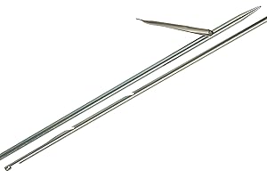 Cressi Sub INOX Notch Speargun Shaft- Created with Stainless Steel: Designed in Italy