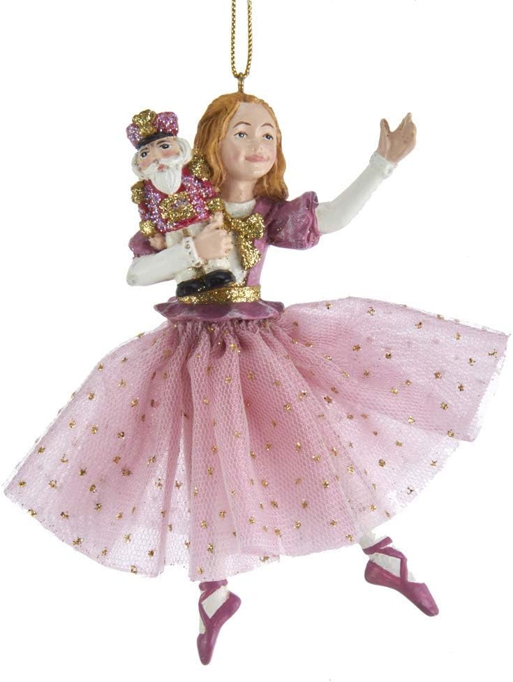 Nutcrackers - Kurt S. Adler Nutcracker Suite Nutcracker Clara Christmas Tree Ornament E0311 New