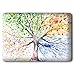 iCasso Macbook Pro 13 inch Case Rubber Coated Hard Shell Case For Macbook Pro 13 inch With CD-ROM Model A1278 (Four Seasons Tree)