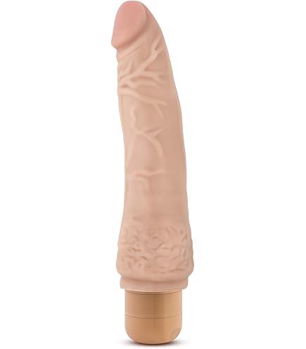 thumbnail image 2 of Blush Dr. Skin Cock Vibe 3 - 7" Realistic Powerful Vibrating Veiny Dildo - Brown 2 of 11