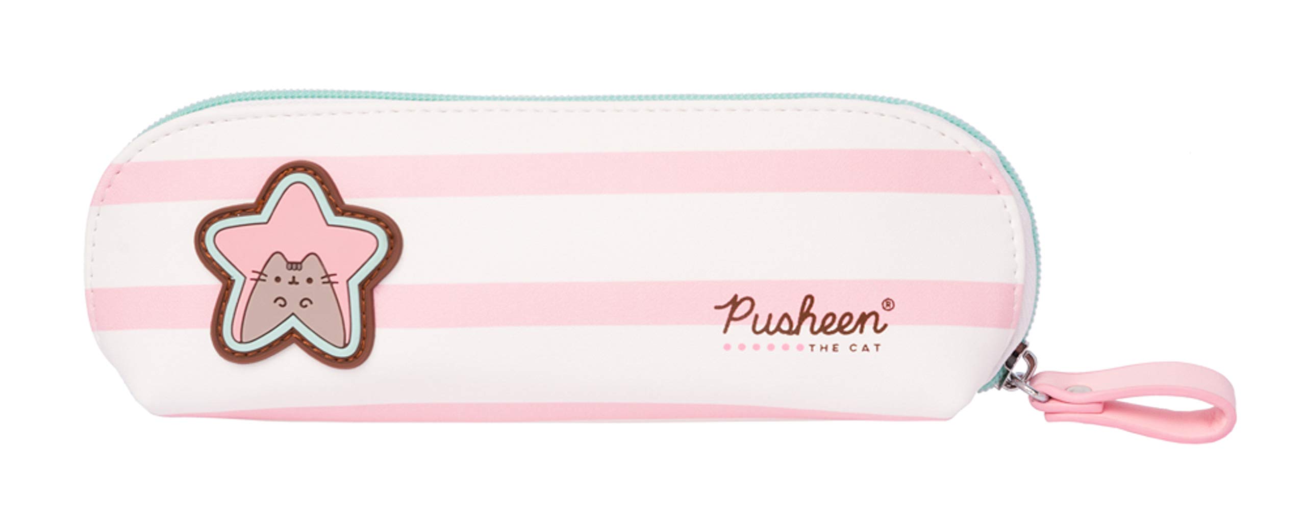 Grupo Erik Pusheen Pencil Case | 8.3 x 2.8 x 2 inches - 21 x 7 x 5 cm | Cosmetic Case | Large Stationery Case | Kids Cute Stationery | Pusheen Gifts