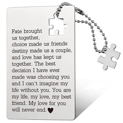 llxxeyopqdxz Husband Birthday Card From Wife, Wallet Insert Card