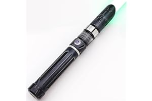Saberforms Lightsaber Dueling Light Saber with 12 RGB Colors 16 Sound Fonts and Motion Control, Force FX Lightsabers with Ret