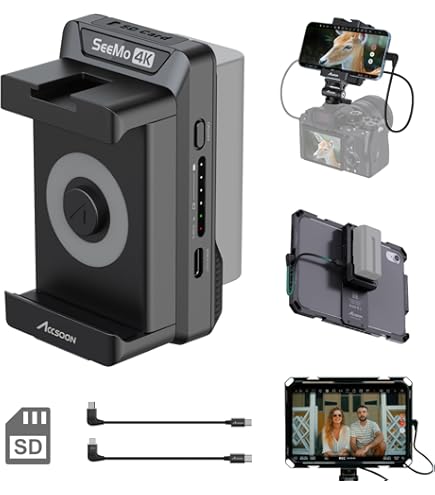 Amazon.com: Accsoon SeeMo 4K HDMI Video Transmission System for i