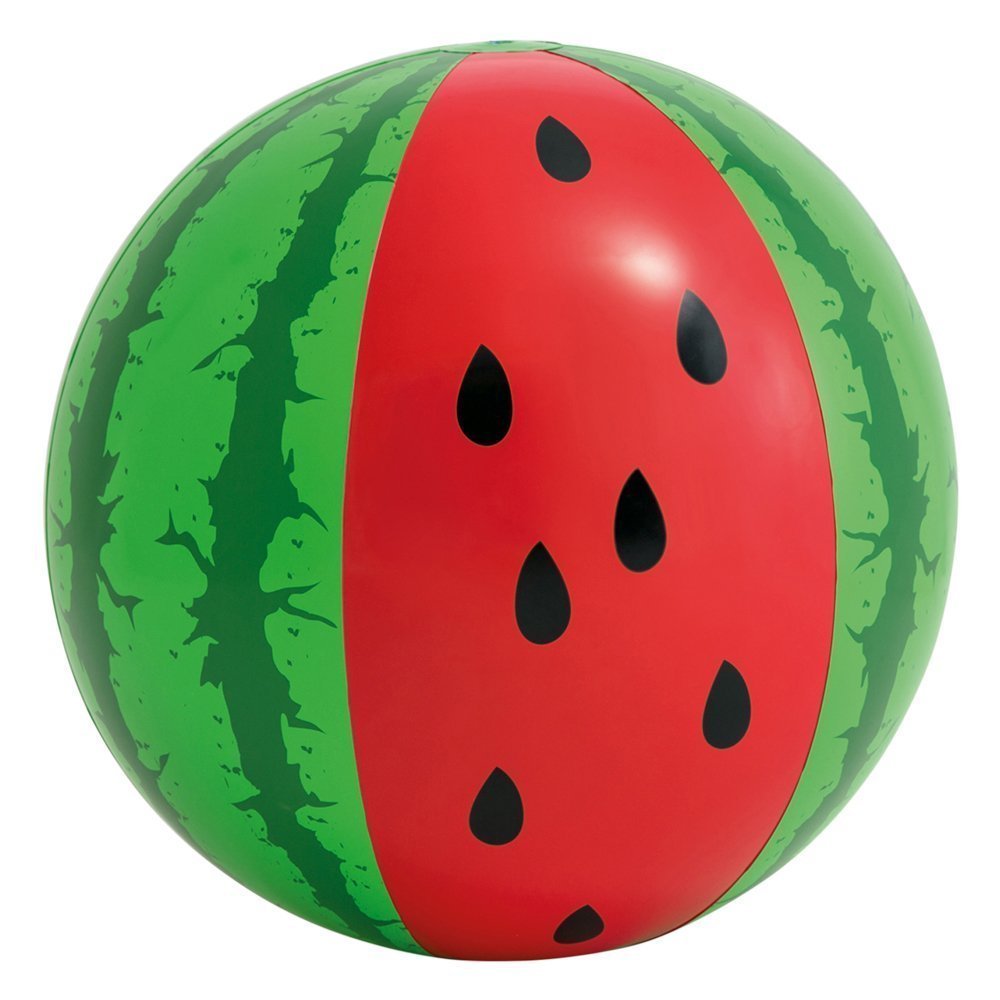 Intex TY0497 Giant Inflatable Watermelon Beach Ball Toy, 42 Inch