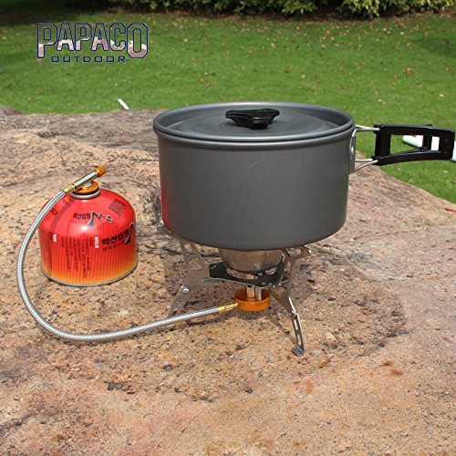 ROADTEC Portable Lightweight Camping Wood Stove Wind-Proof Multi-Fuels
