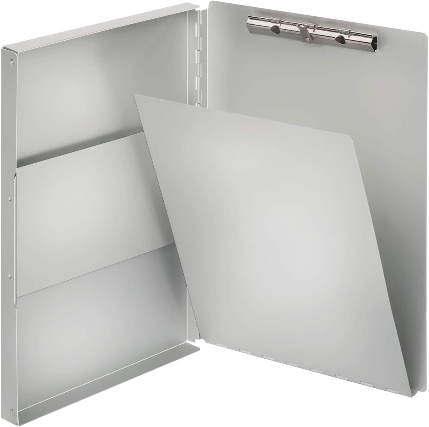 Adams Forms Holder, Left Hinge, 8.5 x 12 Inches, Aluminum (AFH22) : Office Products