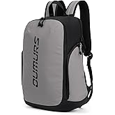 Oumurs Reflective Backpack 1800D Water-resistant Oxford Cloth Backpack Laptop Backpack for Motorcycle, Travel, Cycling, Work, Sport, Hiking, Gym, Black