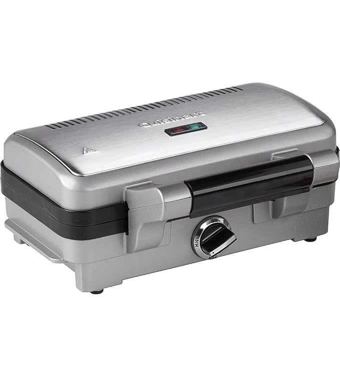 Cuisinart 2 in 1 Sandwich and Waffle Maker Comes with Two Sets of
