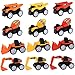 LEHII Toy Cars for Toddlers Boys Kids - Pull Back Truck and Car Party Favors for Kids, Construction Birthday Party Supplies，Mini Toy Cars for Toddlers Boys Girls ( 12 Pcs )