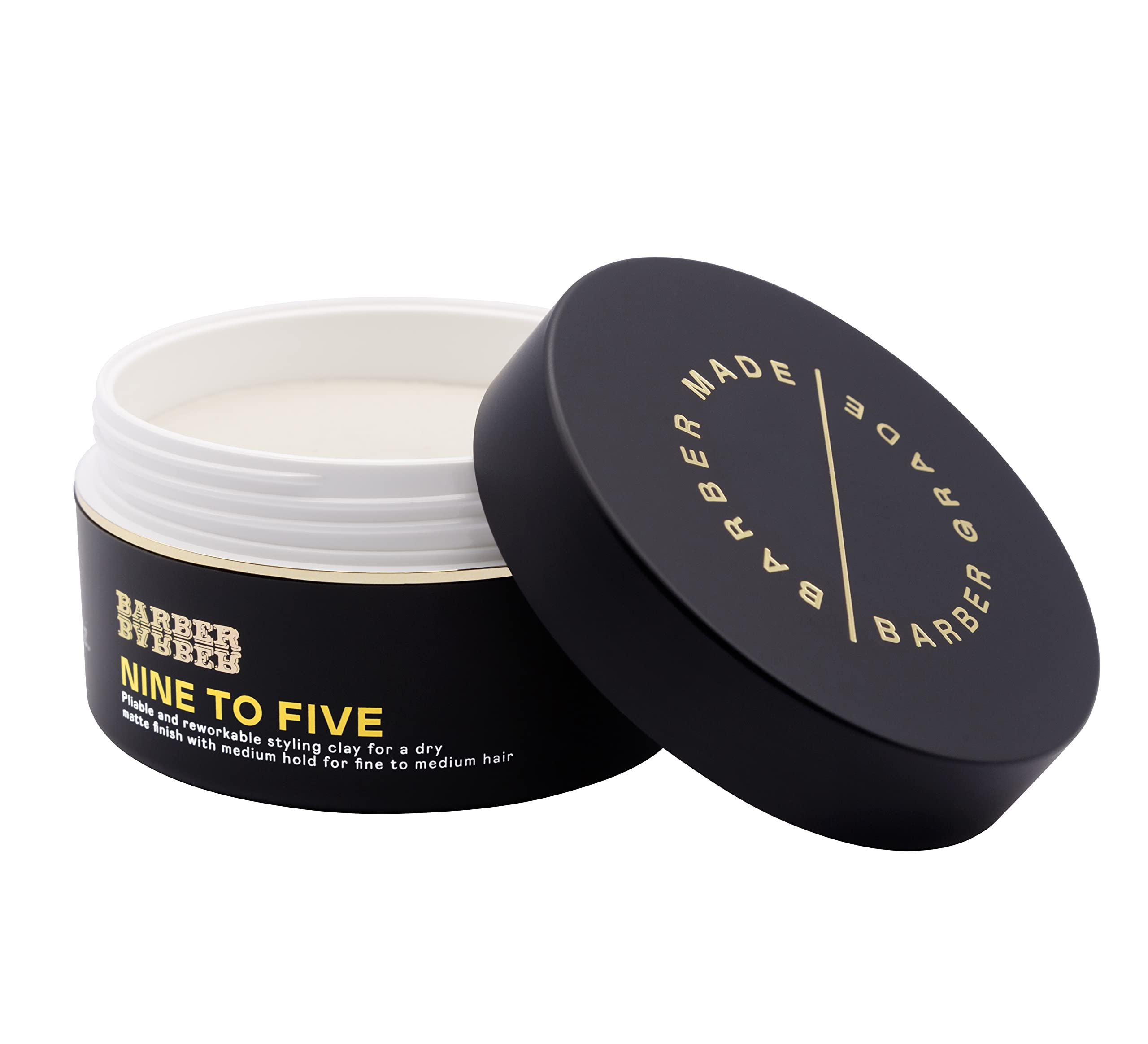 Nine To Five | Matte Styling Clay | Medium Hold | Long Lasting | Easy To Wash Out | 100g — image 1