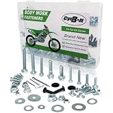 CYCBOLT Dirt Bike Body Bolt Set Fit for KX250F KX450F KX250 KX500 KX450X | Fit for KX250X KX125 KX60 KX65 KX80 KX420 KX85 KX100 KX112 Bodywork Screws 250 PCS Body Screw Kit Bolts Fastener Kits
