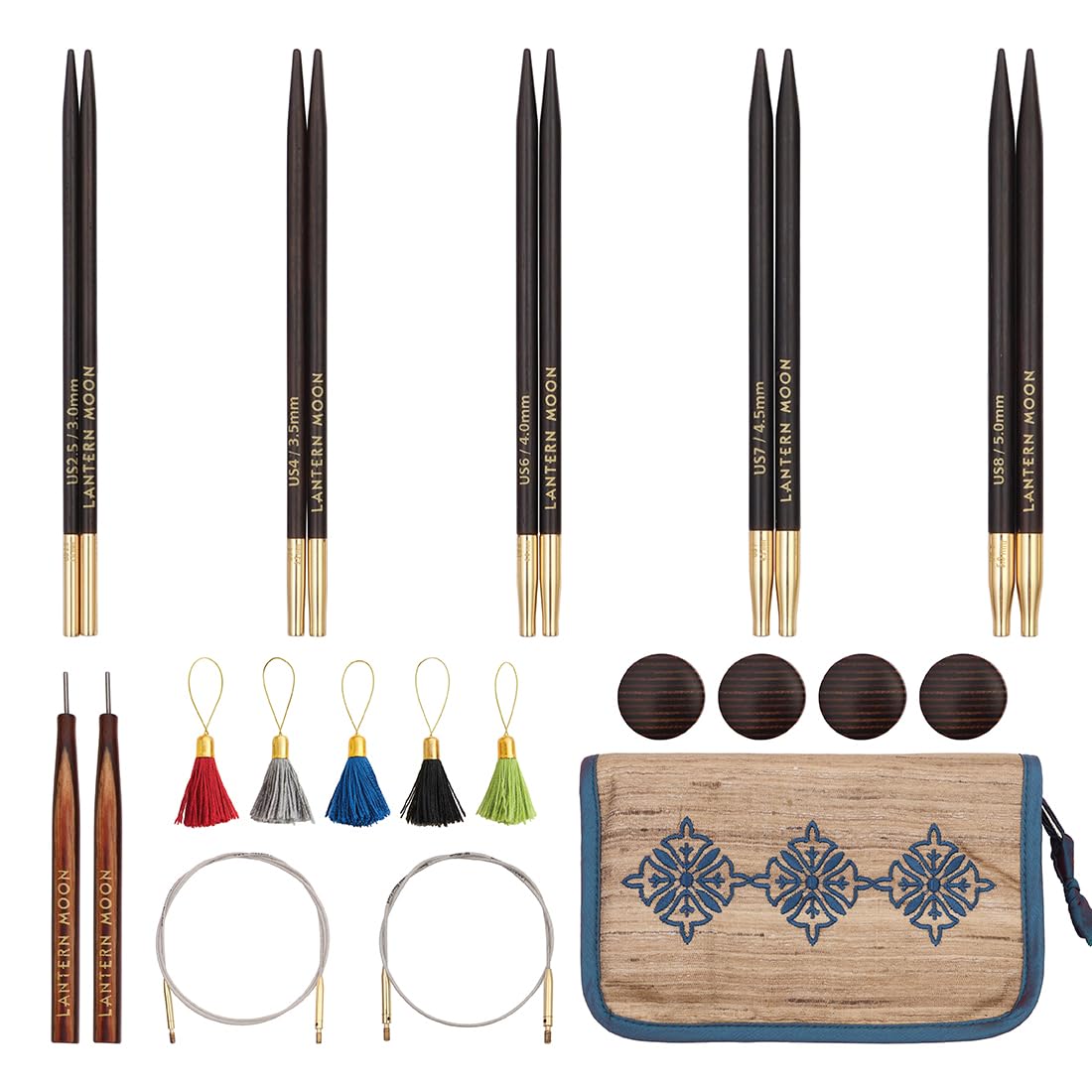 Lantern Moon - Lantern Moon Charm (13cm) Interchangeable Needle - 1 Set, Blue