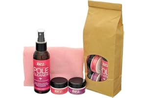 iTac2 Small 20g Pole Dance Grip Combo – Regular & Extra Strength Grip + Pole Cleaner | Ultimate Anti-Slip Performance for Pole, Aerial, Silks & Fitness Athletes