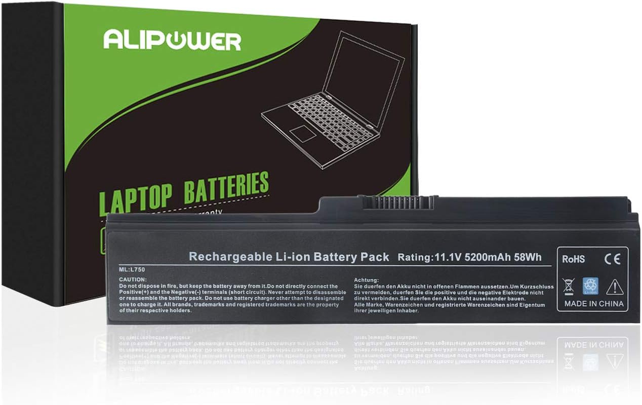Alipower New Laptop Battery Replacement for Toshiba PA3817U-1BRS PA3819U-1BRS Toshiba Satellite L755 C655 L600 L675 L675D L700 L745 L750 L750D L755D M640 M645 P745 Series