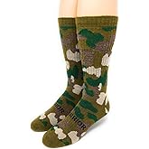 WARRIOR ALPACA SOCKS - Alpaca Wool Heavy-Duty Hunting Camouflage Socks for Men & Women, Terry Lined