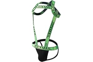 Mens Harness Sport Shoulder Strap with Mens Jock Strap Fitness One-piecs Mens Harness with Jockstrap Bodysuit