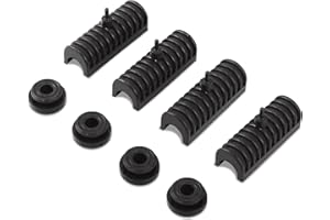 WOWTK Hard Saddlebag Rubber Grommets & Support Cushions Mounts for HD Harley Touring 1993-2013,for Road Glide/Road King/Street Glide/Electra Glide Standard Extended/Stretched Saddlebags