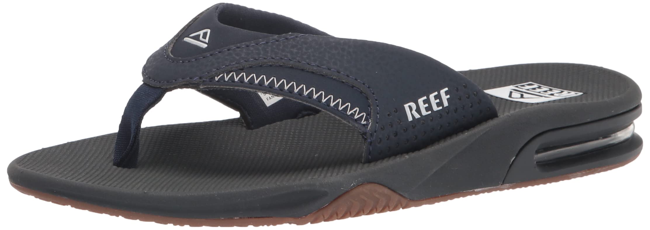 Reef Men's Sandals, Fanning, Navy/Shadow, 12