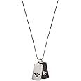 Emporio Armani Stainless Steel Pendant or Chain Necklace for Men